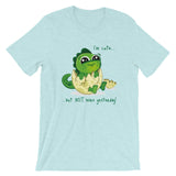 Baby Dinosaur Cute But Not Born Yesterday / Premium Short-Sleeve Unisex T-Shirt