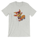 Skater Fox / Premium Short-Sleeve Unisex T-Shirt