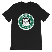 Expresso Yourself Cat / Premium Short-Sleeve Unisex T-Shirt