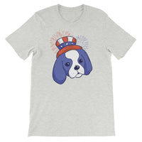 4th of July Dog / Premium Short-Sleeve Unisex T-Shirt