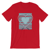 Jump Rope Heart / Premium Short-Sleeve Unisex T-Shirt