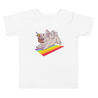 Pug Unicorn / Premium Toddler Short Sleeve Tee