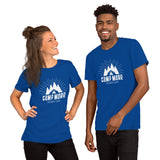 Camp More Worry Less / Premium Short-Sleeve Unisex T-Shirt