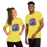 I Love Nerds / Premium Short-Sleeve Unisex T-Shirt