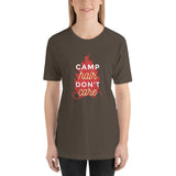 Camp Hair Don't Care / Premium Short-Sleeve Unisex T-Shirt