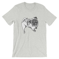 Pug Dog Smiling / Premium Short-Sleeve Unisex T-Shirt