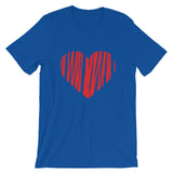 Scribbled Heart / Premium Short-Sleeve Unisex T-Shirt