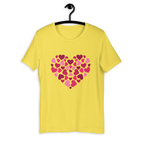 Heart Made of Hearts / Premium Short-Sleeve Unisex T-Shirt