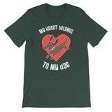 My Heart Belongs to My Dog / Premium Short-Sleeve Unisex T-Shirt