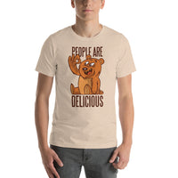 People are Delicious Bear / Premium Short-Sleeve Unisex T-Shirt