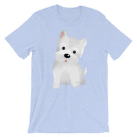 Westie Dog / Premium Short-Sleeve Unisex T-Shirt