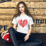 Scribbled Heart / Premium Short-Sleeve Unisex T-Shirt