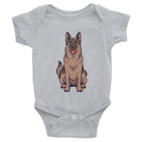 German Shepherd / Premium Infant Bodysuit