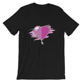 Zipper Heart / Premium Short-Sleeve Unisex T-Shirt