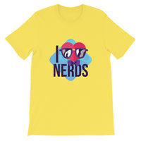 I Love Nerds / Premium Short-Sleeve Unisex T-Shirt